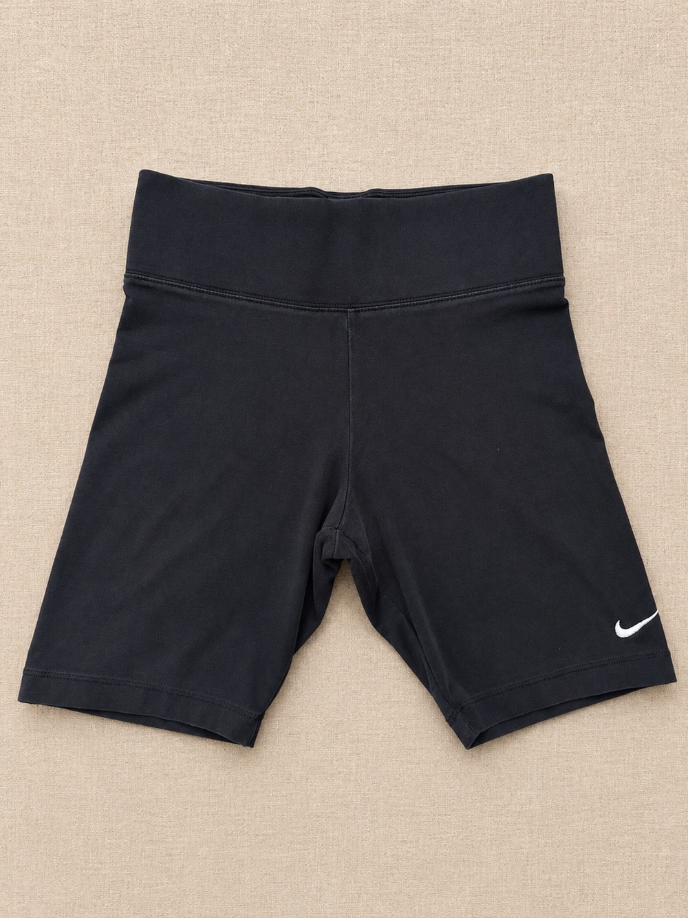 Nike Women’s Dri-FIT Black High Rise Biker Shorts Size Medium